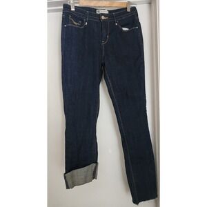 Levi's Women's Blue Jeans Size W28 L32 Straight Denim